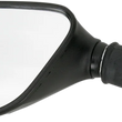 Load image into Gallery viewer, Emgo Mirror - Side View - Cat Eye - Black - Left - Main Product View
