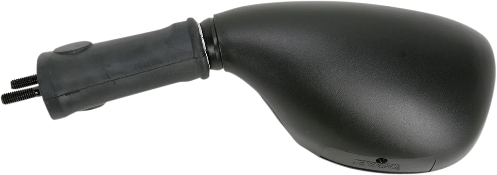 Emgo Mirror - Side View - Cat Eye - Black - Left - Side View