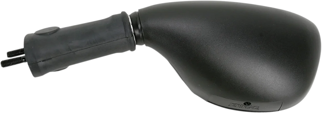 Emgo Mirror - Side View - Cat Eye - Black - Left - Side View
