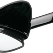 Load image into Gallery viewer, Emgo Mirror - Side View - Cat Eye - Black - Left 20-43062 - Main Product View