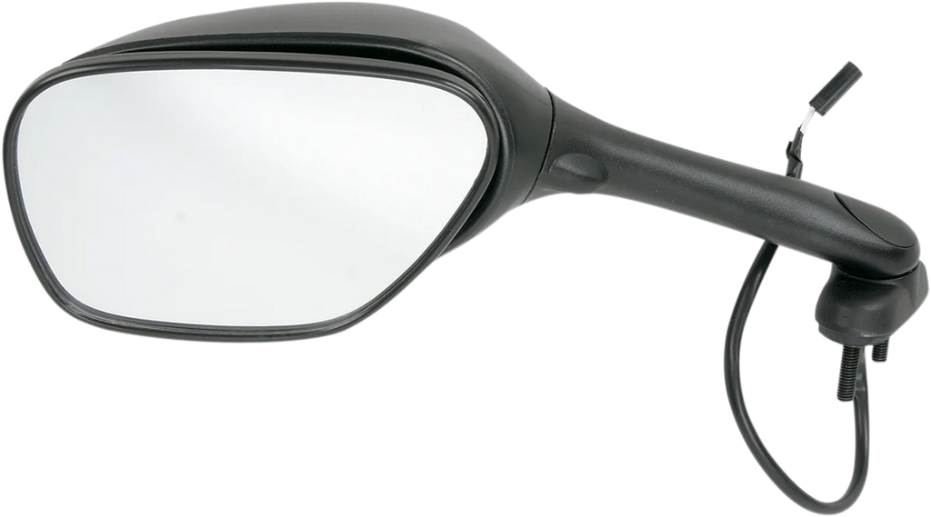Emgo Mirror - Side View - Cate Eye - Black - Left 20-69792 - Main Product View