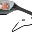 Load image into Gallery viewer, Emgo Mirror - Side View - Lighted - Black/Carbon Fiber - Rectangle - Right - Suzuki 20-69793 - Main Product View