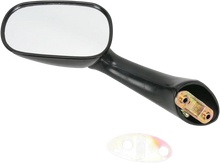 Load image into Gallery viewer, Emgo Mirror - Side View - Oval - Black - Left - Main Product View