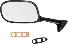 Load image into Gallery viewer, Emgo Mirror - Side View - Oval - Black - Left - Main Product View