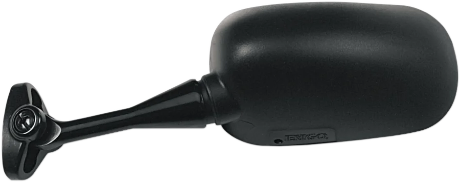 Emgo Mirror - Side View - Oval - Black - Left - Main Product View