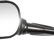 Load image into Gallery viewer, Emgo Mirror - Side View - Oval - Black - Left 20-24722 - Main Product View