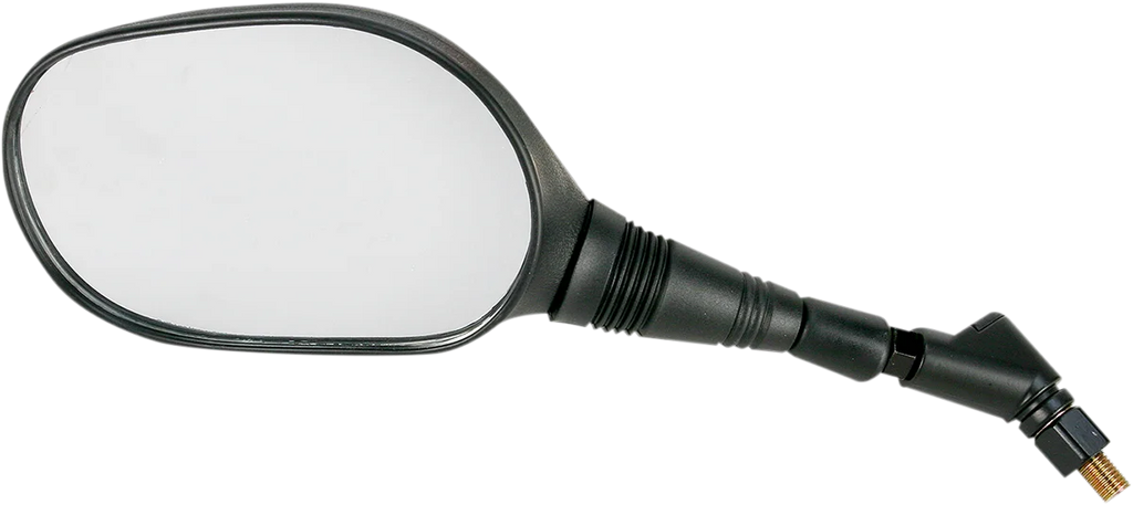 Emgo Mirror - Side View - Oval - Black - Left 20-55232 - Main Product View