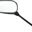 Load image into Gallery viewer, Emgo Mirror - Side View - Oval - Black - Left 20-97212 - Main Product View