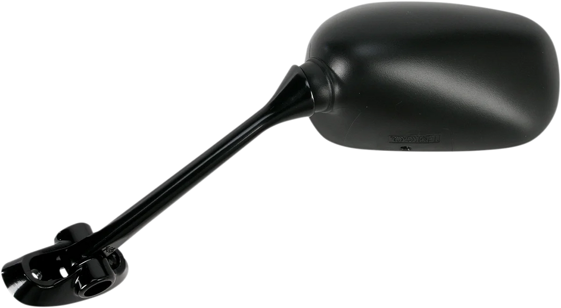 Emgo Mirror - Side View - Oval - Black - Left 20-97212 - Side View