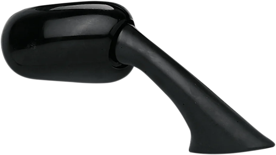 Emgo Mirror - Side View - Oval - Black - Right - Main Product View