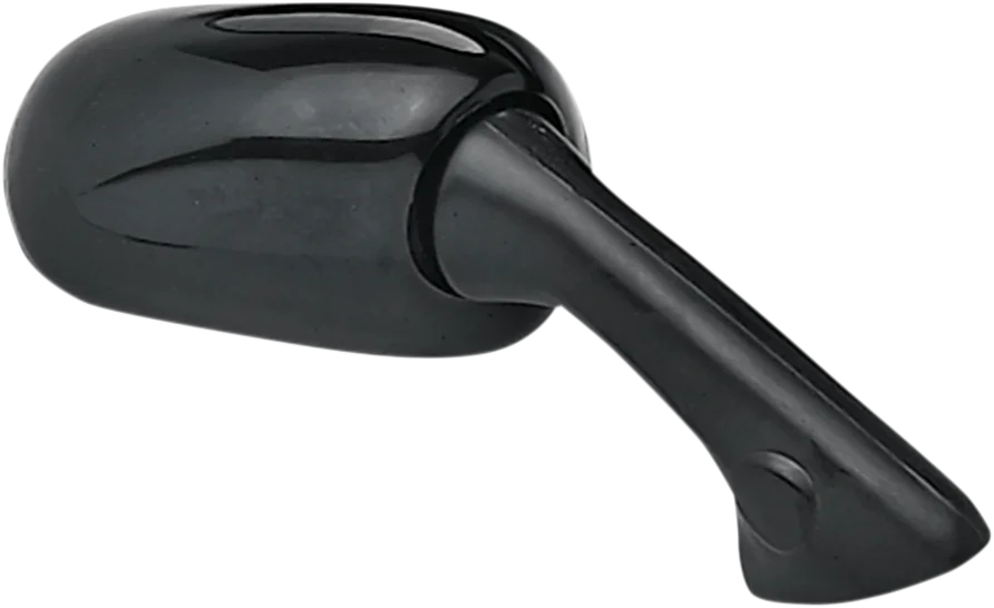 Emgo Mirror - Side View - Oval - Black - Right - Main Product View