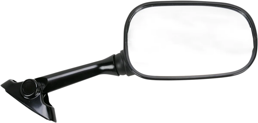Emgo Mirror - Side View - Oval - Black - Right - Main Product View