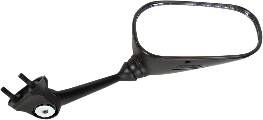 Emgo Mirror - Side View - Oval - Black - Right 20-57901 - Main Product View