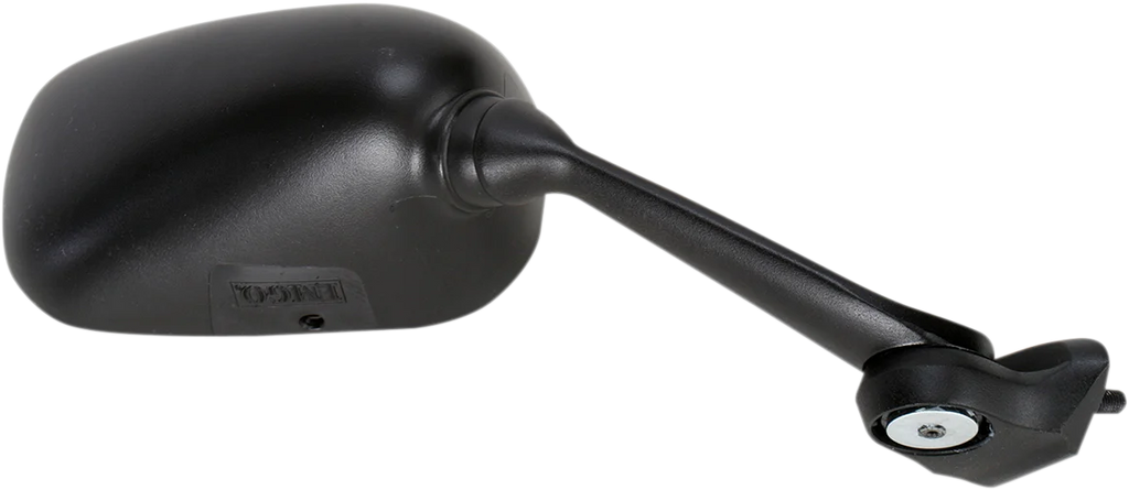 Emgo Mirror - Side View - Oval - Black - Right 20-57901 - Side View