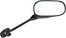 Load image into Gallery viewer, Emgo Mirror - Side View - Oval - Black - Right 20-97211 - Main Product View