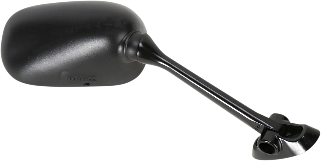 Emgo Mirror - Side View - Oval - Black - Right 20-97211 - Side View
