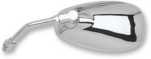 Load image into Gallery viewer, Emgo Mirror - Side View - Oval - Chrome - Left - Main Product View