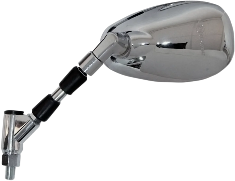 Emgo Mirror - Side View - Oval - Chrome - Left 20-57932 - Main Product View