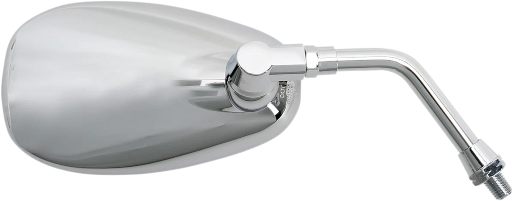 Emgo Mirror - Side View - Oval - Chrome - Right - Side View