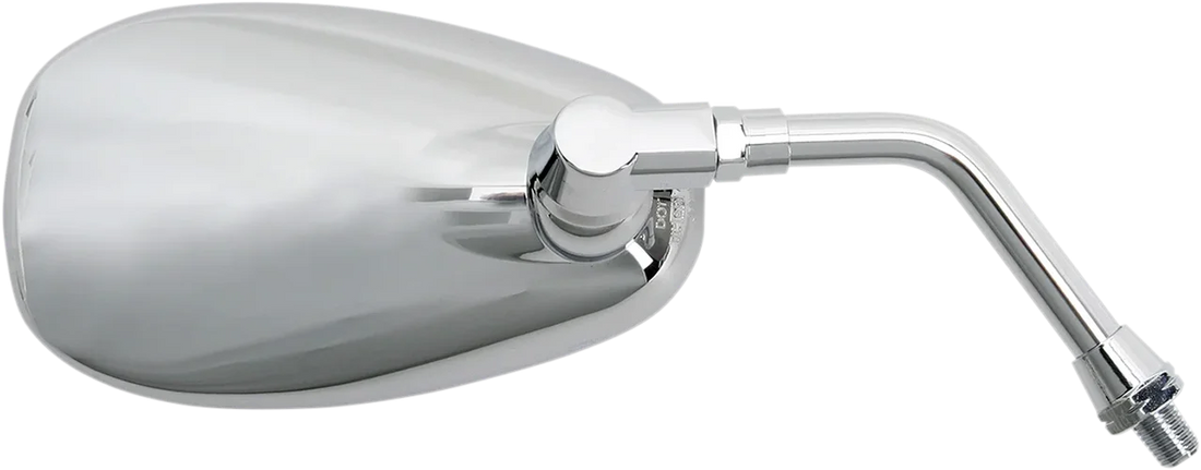 Emgo Mirror - Side View - Oval - Chrome - Right - Side View