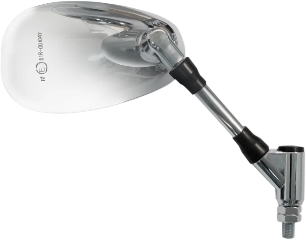 Emgo Mirror - Side View - Oval - Chrome - Right 20-34921 - Main Product View