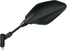 Load image into Gallery viewer, Emgo Mirror - Side View - Polygon - Black - Left 20-34932 - Main Product View