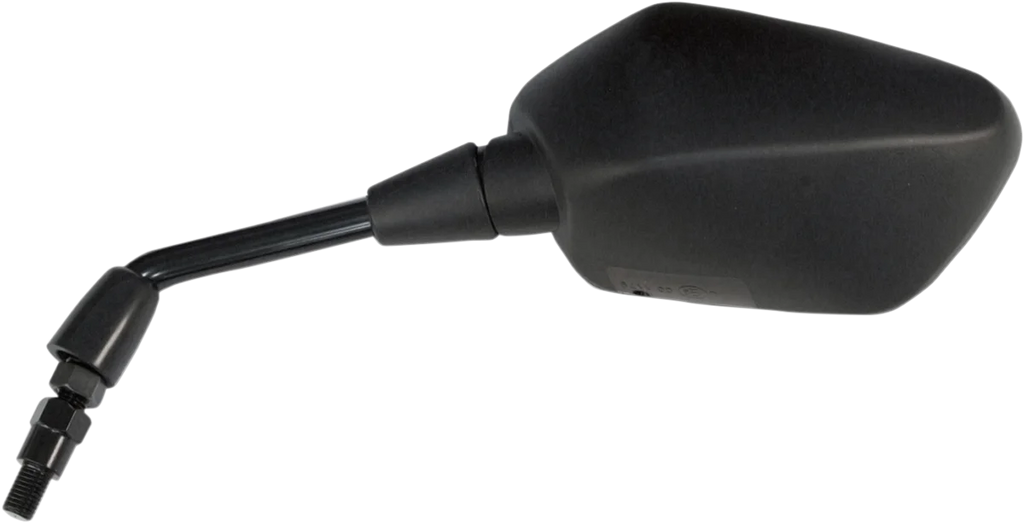 Emgo Mirror - Side View - Polygon - Black - Left 20-35282 - Main Product View