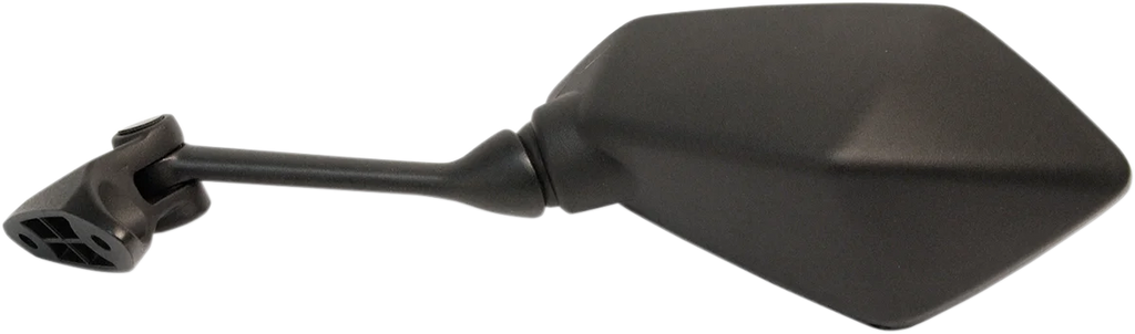 Emgo Mirror - Side View - Polygon - Black - Left 20-43102 - Main Product View