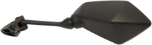 Load image into Gallery viewer, Emgo Mirror - Side View - Polygon - Black - Left 20-43102 - Main Product View