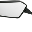 Load image into Gallery viewer, Emgo Mirror - Side View - Polygon - Black - Left 20-49222 - Main Product View