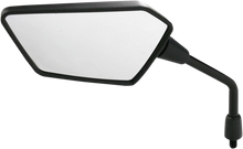 Load image into Gallery viewer, Emgo Mirror - Side View - Polygon - Black - Left 20-49222 - Main Product View