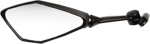 Load image into Gallery viewer, Emgo Mirror - Side View - Polygon - Black - Left 20-49252 - Main Product View