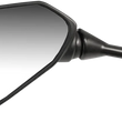 Load image into Gallery viewer, Emgo Mirror - Side View - Polygon - Black - Left 20-49292 - Main Product View