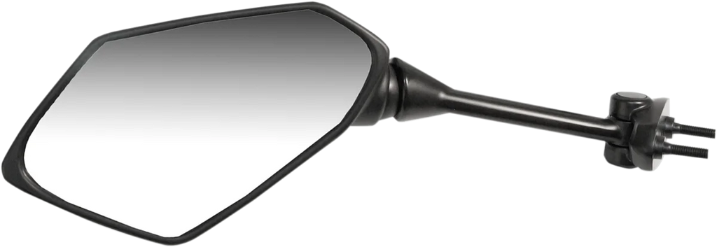 Emgo Mirror - Side View - Polygon - Black - Left 20-49292 - Main Product View