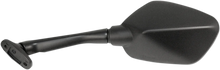Load image into Gallery viewer, Emgo Mirror - Side View - Polygon - Black - Left 20-61722 - Main Product View