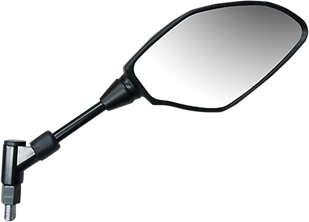 Emgo Mirror - Side View - Polygon - Black - Right 20-34931 - Main Product View