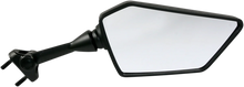 Load image into Gallery viewer, Emgo Mirror - Side View - Polygon - Black - Right 20-43091 - Main Product View