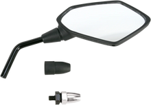 Load image into Gallery viewer, Emgo Mirror - Side View - Polygon - Black - Right 20-49201 - Main Product View