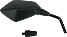 Load image into Gallery viewer, Emgo Mirror - Side View - Polygon - Black - Right 20-49201 - Side View