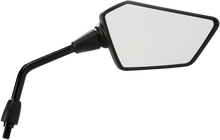 Load image into Gallery viewer, Emgo Mirror - Side View - Polygon - Black - Right 20-49221 - Main Product View