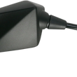 Load image into Gallery viewer, Emgo Mirror - Side View - Polygon - Black - Right 20-49221 - Side View