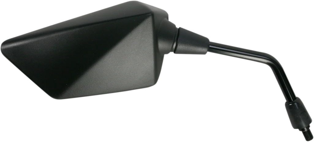 Emgo Mirror - Side View - Polygon - Black - Right 20-49221 - Side View