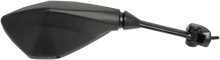 Load image into Gallery viewer, Emgo Mirror - Side View - Polygon - Black - Right 20-49301 - Main Product View