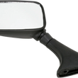 Load image into Gallery viewer, Emgo Mirror - Side View - Rectangle - Black - Left - Main Product View