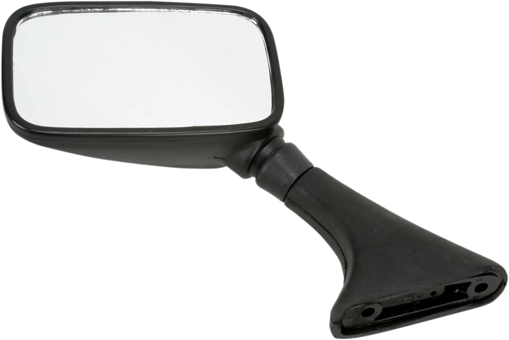 Emgo Mirror - Side View - Rectangle - Black - Left - Main Product View