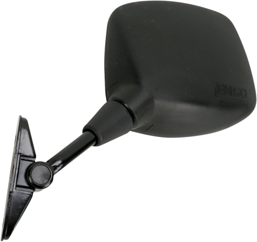 Emgo Mirror - Side View - Rectangle - Black - Left - Main Product View
