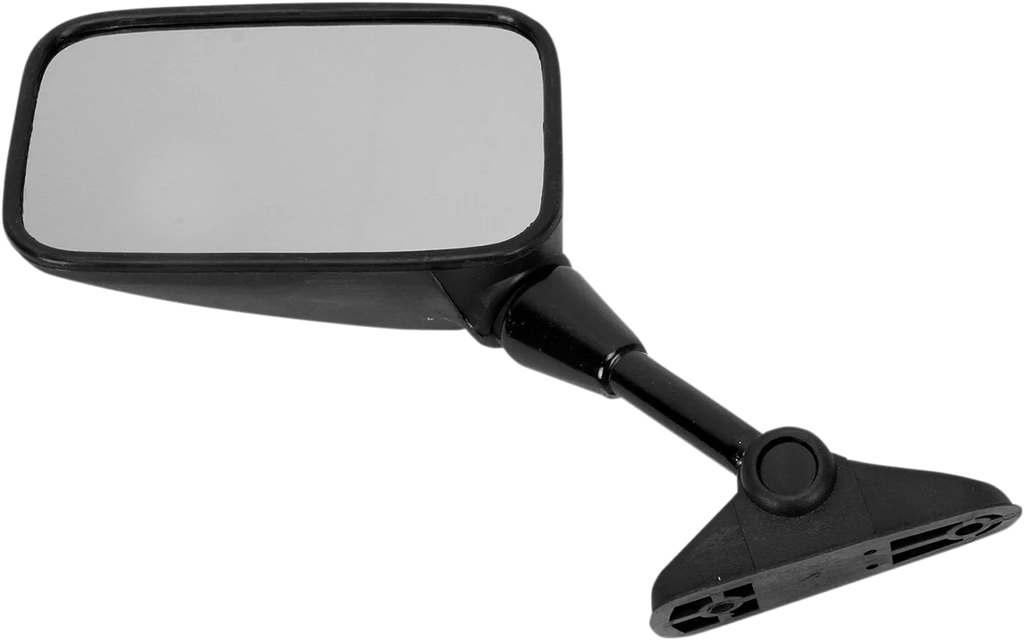 Emgo Mirror - Side View - Rectangle - Black - Left - Main Product View