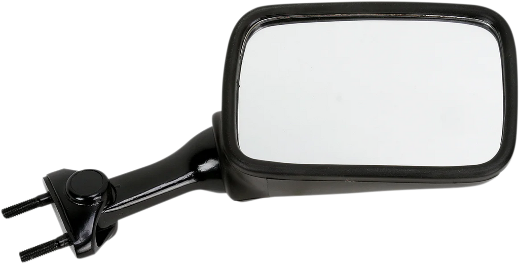 Emgo Mirror - Side View - Rectangle - Black - Left - Side View