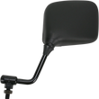 Load image into Gallery viewer, Emgo Mirror - Side View - Rectangle - Black - Left - Main Product View