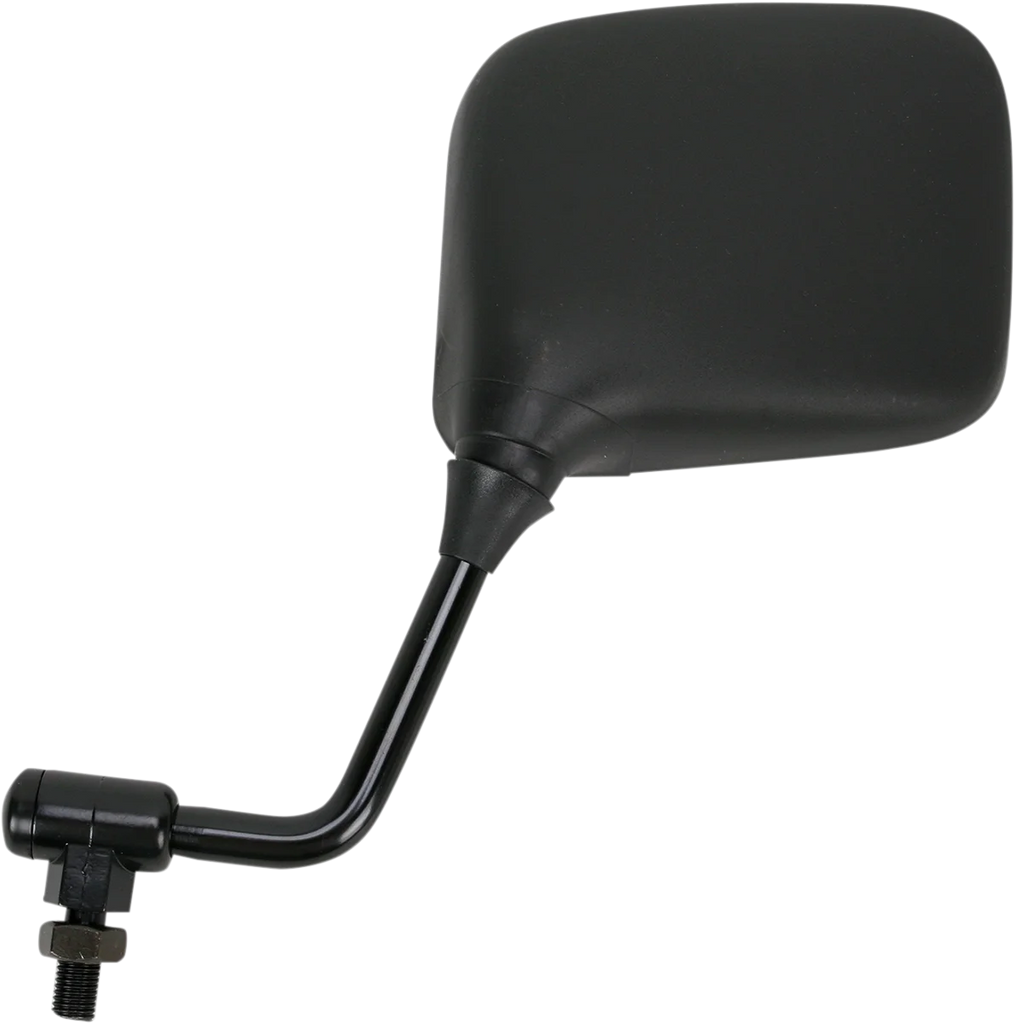 Emgo Mirror - Side View - Rectangle - Black - Left - Main Product View